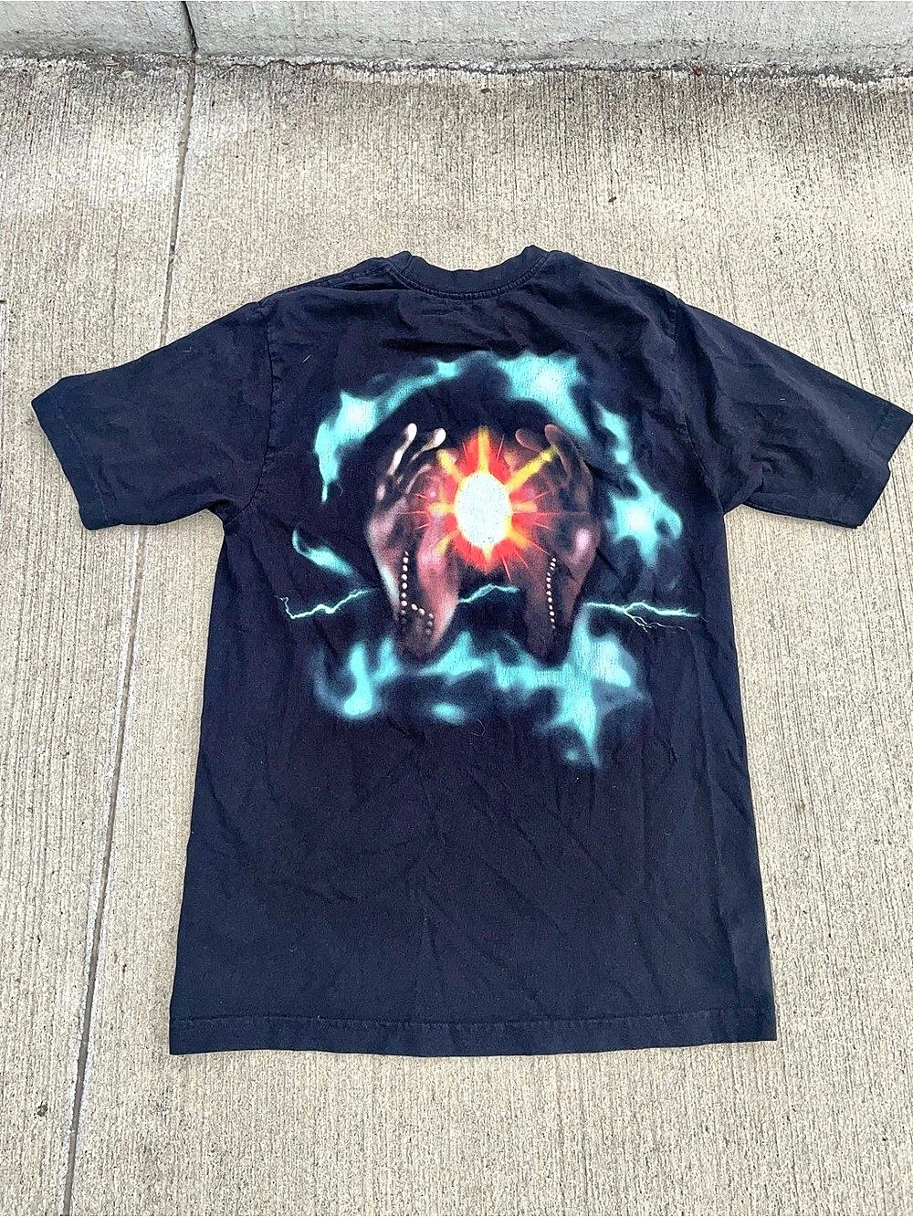 Travis Scott Utopia C5 Box Set Pack black t-shirt Graphic Tee Black Size Medium